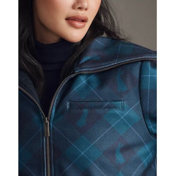 Maeve Shrunken Bomber Jacket - Picture 3 of 11